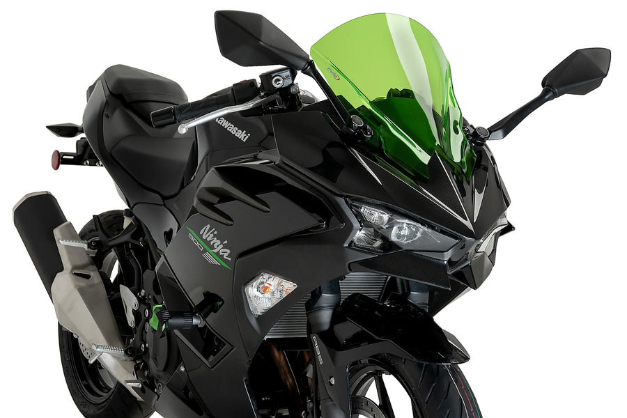 KAWASAKI NINJA 500 SE [2025] - Pantalla Z-Racing | Verde | PUIG 22015V