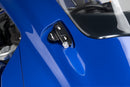 YAMAHA YZF-R1M [2025] – Tapas de espejo retrovisor con juego de indicadores de pestañas – Negro-5