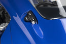 YAMAHA YZF-R1M [2025] – Tapas de espejo retrovisor con juego de indicadores de pestañas – Negro-2