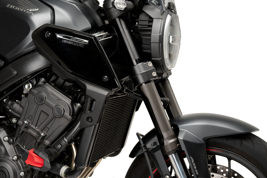 KTM RC 390 [2025] – Adhesivo kit de protección de horquilla – Aspecto carbono