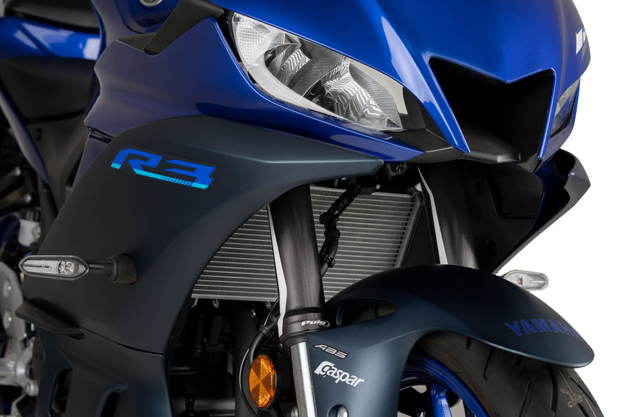 YAMAHA YZF-R3 [2025] - Adhesivo kit protección horquilla - Negro