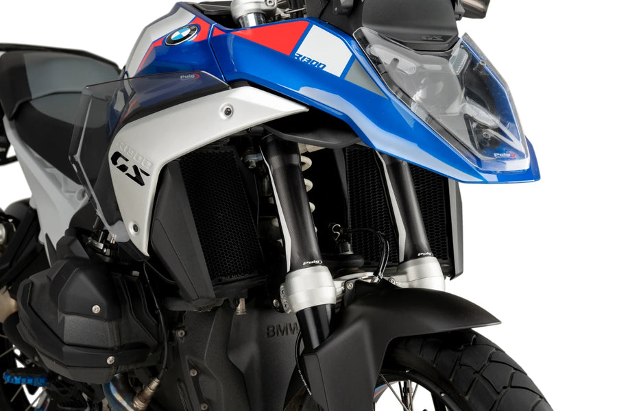 KTM RC 390 [2025] – Adhesivo kit de protección de horquilla – Aspecto carbono