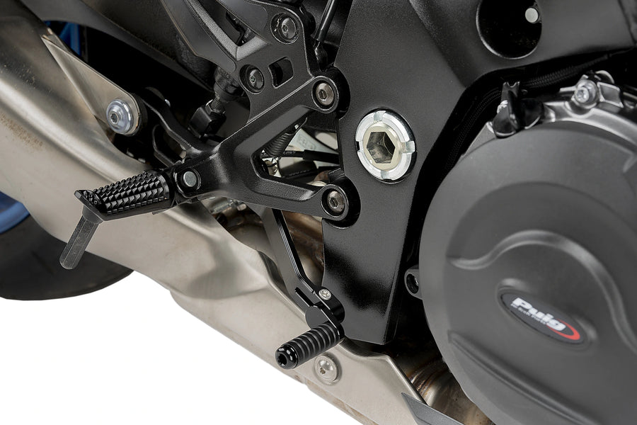 SUZUKI GSX-S 1000 [2025] - Pedal de freno regulable | Negro | PUIG 22120N