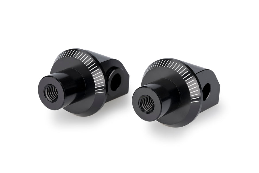 TRIUMPH SPEED 400 [2025] – Adaptador de almohadilla de goma para reposapiés del pasajero – negro