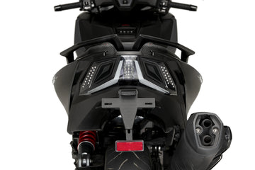 KYMCO AK550 PREMIUM 2024 - Portamatrículas | Negro | PUIG 22164N