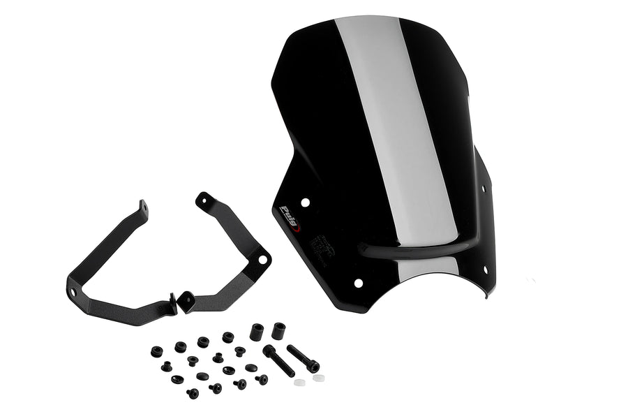 HUSQVARNA SVARTPILEN 801 [2025] - Parabrisas deportivo de nueva generación | Negro | PUIG 22189N