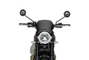 TRIUMPH SCRAMBLER 1200X [2025] – Placa frontal de ALU – negro-3