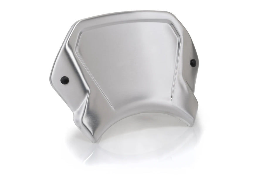 TRIUMPH SCRAMBLER 1200X [2025] – Placa frontal de ALU – plateada