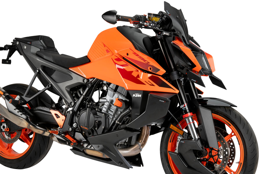 KTM 990 DUKE R [2025] – alerón delantero – aspecto carbono