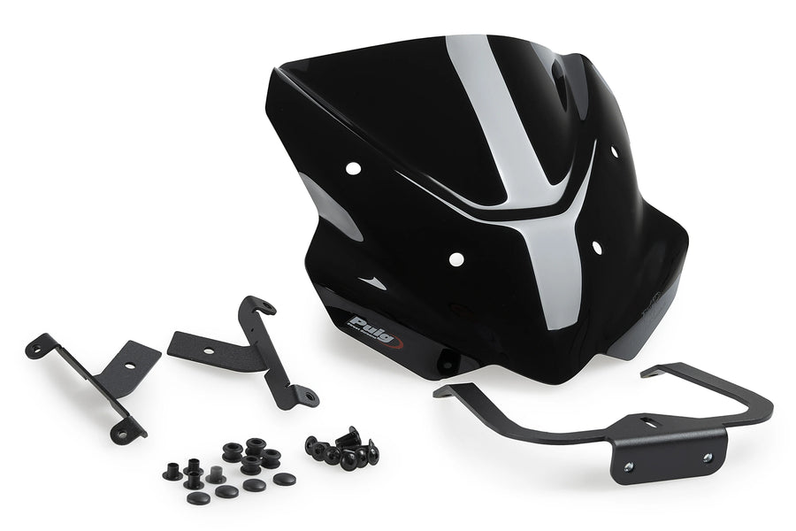 TRIUMPH STREET TRIPLE 765 RS [2025] - Parabrisas deportivo de nueva generación | Negro | PUIG 22234N