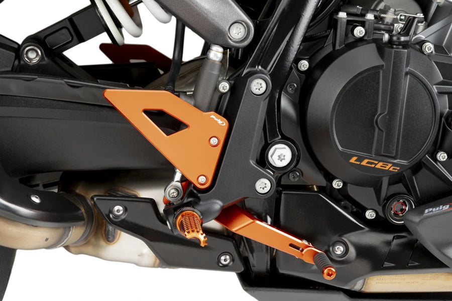 KTM 990 DUKE R [2025] – Taloneras – Negro
