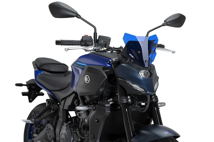 YAMAHA MT-07 Y-AMT [2025] - Parabrisas deportivo de nueva generación | Azul | PUIG 22412A