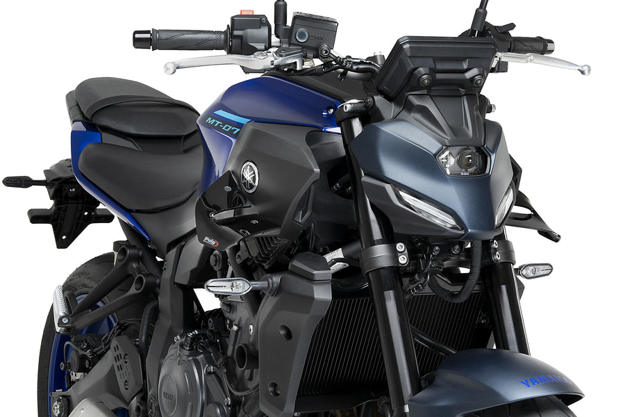 YAMAHA MT-07 Y-AMT [2025] - Alerón D12 | Negro | PUIG 22416N