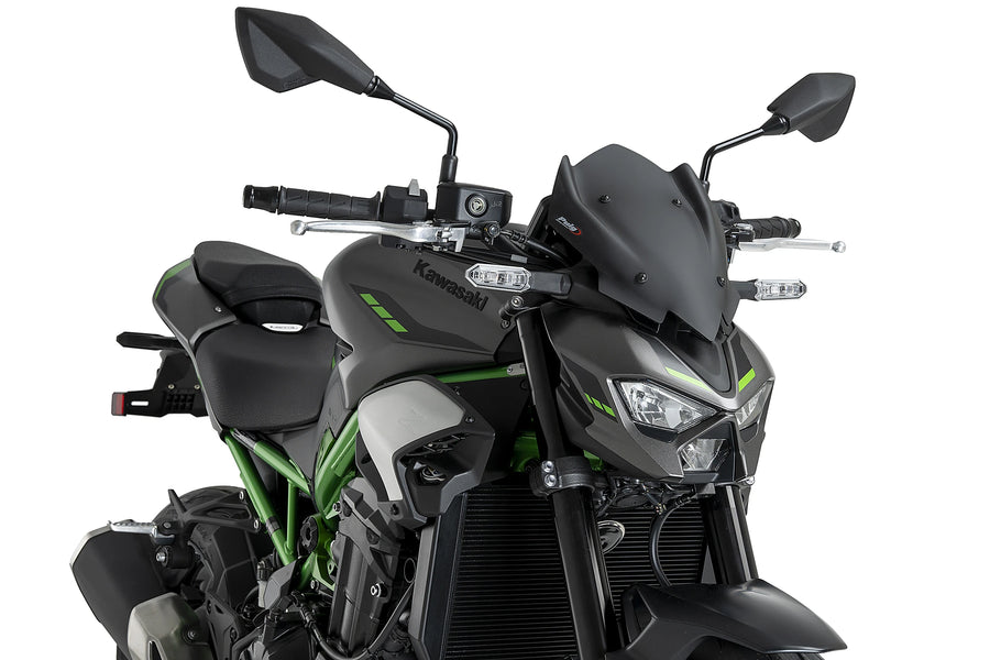 KAWASAKI Z 900 SE [2025] - Parabrisas deportivo de nueva generación | Negro mate | PUIG 22439J