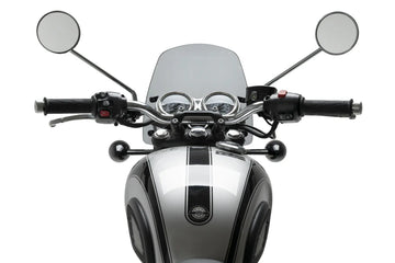 TRIUMPH BONNEVILLE T 120 BLACK [2025] - pantalla touring - muy tintada