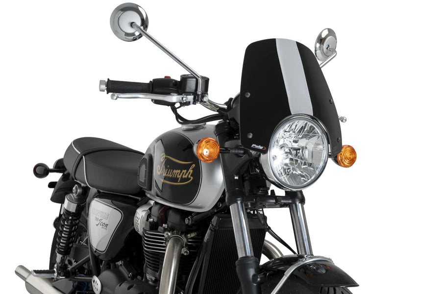 TRIUMPH BONNEVILLE T 120 BLACK [2025] - cúpula touring - tintada