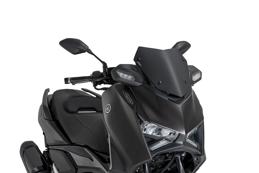 YAMAHA X-MAX 300 TECH MAX [2025] - Parabrisas deportivo V-Tech Line | Negro mate | PUIG 22571J