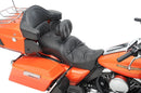 harley davidson touring [ESPECIALIDADES DE ARRASTRE] - Asiento de cuero para 2 personas, compatible con respaldo, touring-5