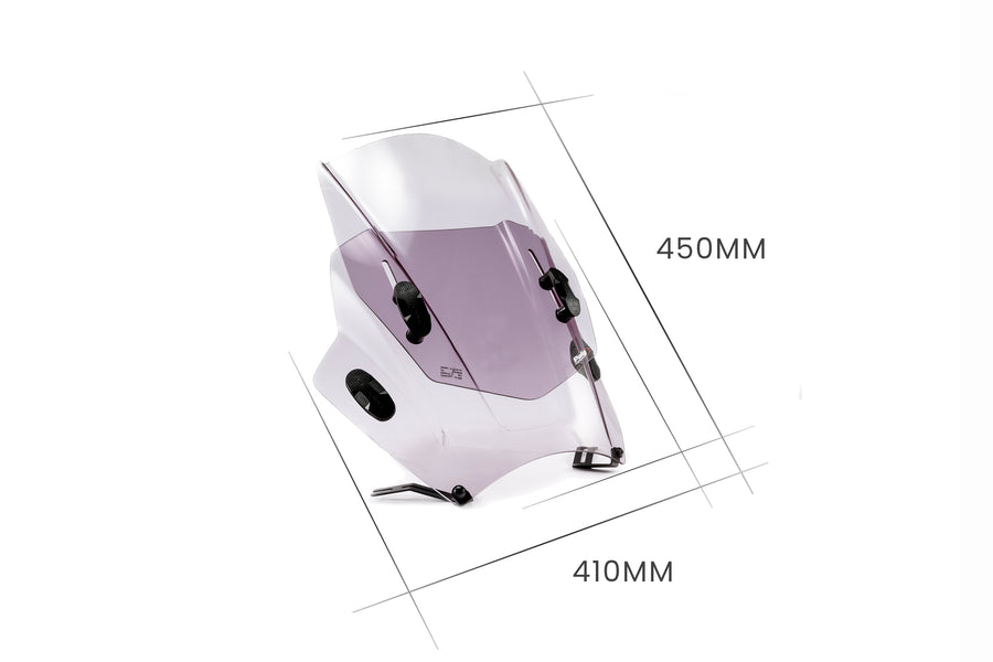 VOGE 500R [2025] – Arriba y abajo – Transparente