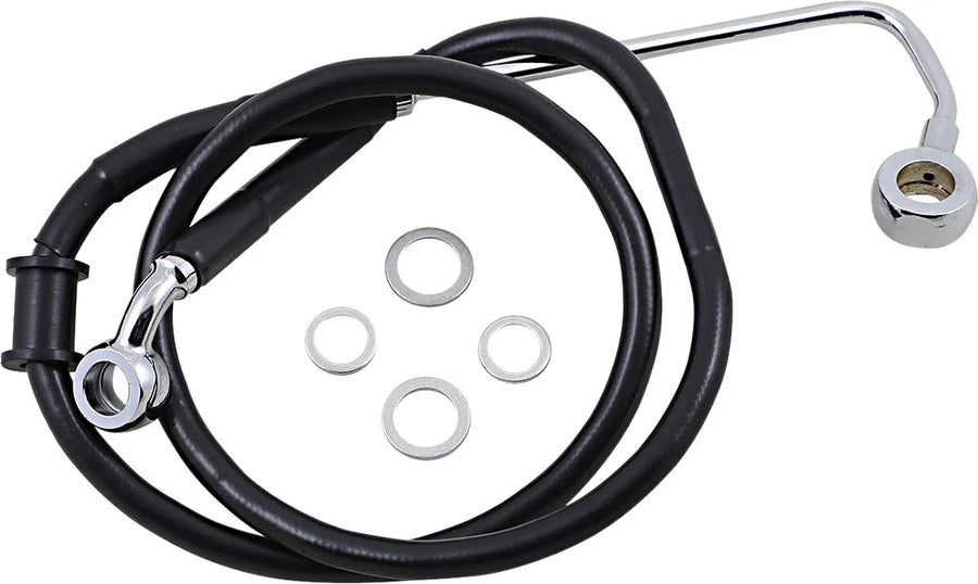 harley davidson fxsb [ESPECIALIDADES DE ARRASTRE] - Línea de freno extendida de acero inoxidable