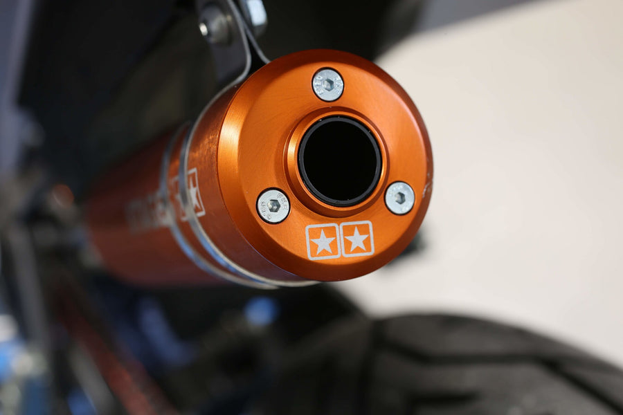 Aprilia SX Factory 50 2T - Escape 70cc CNC naranja
