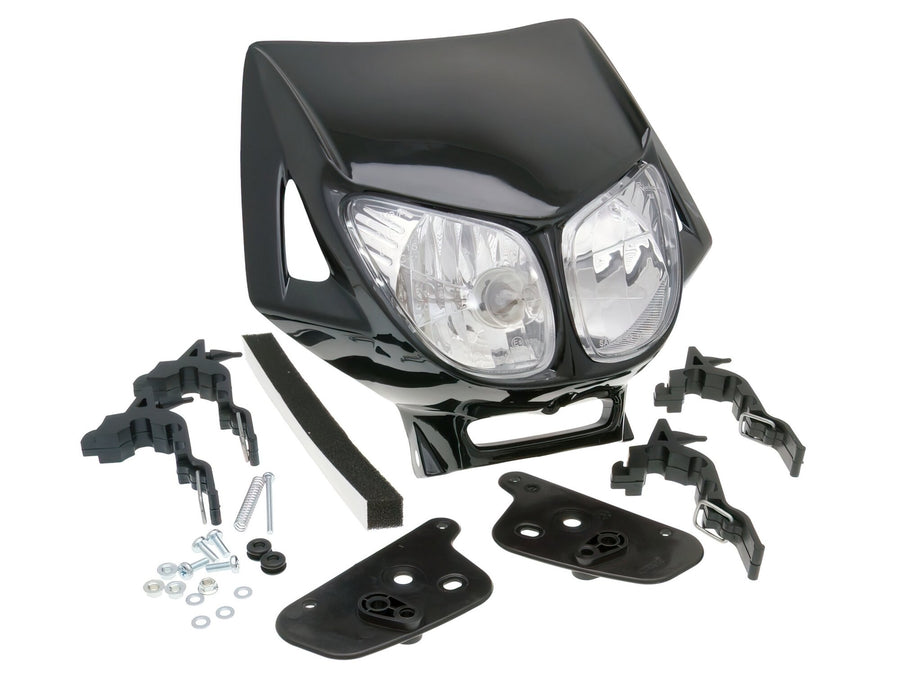 Derbi Senda X-Treme SM '05 - '10 50 2T D50B0 - Scheinwerfermaske Doppeloptik