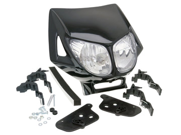 Derbi Senda X-Race SM '05 - '10 50 2T D50B0 - Scheinwerfermaske Doppeloptik