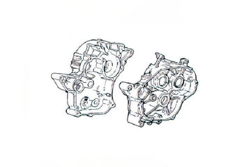 Beta RR Track 50 2T - recambio original cárter del motor