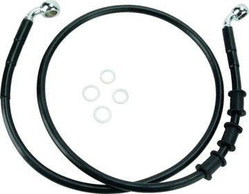 Harley Davidson FLS [ESPECIALIDADES DE ARRASTRE] - Kit de línea de freno extendida de vinilo negro