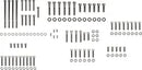Harley Davidson FX [ESPECIALIDADES DE ARRASTRE] – Juego completo de tornillos de motor