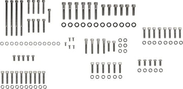 Harley Davidson FX [ESPECIALIDADES DE ARRASTRE] – Juego completo de tornillos de motor