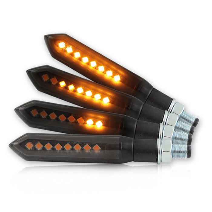 KTM Duke 690 – Par de indicadores LED de luz de marcha FLOW