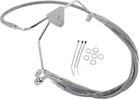 Harley Davidson Flhtcui [ESPECIALIDADES DE ARRASTRE] - Kit de línea de freno de acero inoxidable, extendido