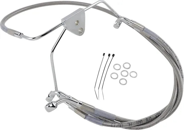 Harley Davidson Flhtcui [ESPECIALIDADES DE ARRASTRE] - Kit de línea de freno de acero inoxidable, extendido