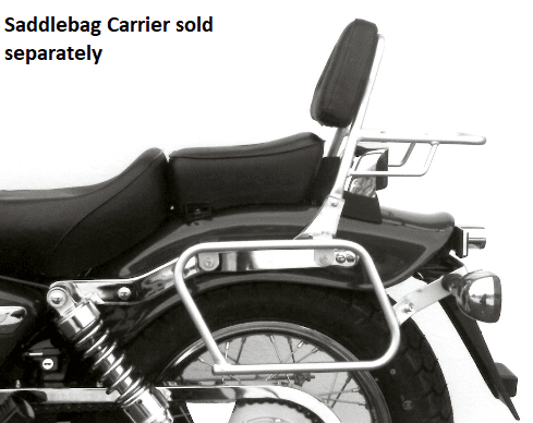 Honda CA 125 Rebel [1995-2001] - Sissybar mit Gepäckträger chrom