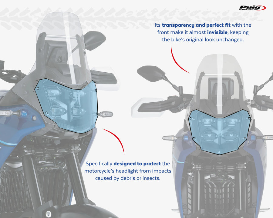 YAMAHA TENERE 700 RALLY EDITION [2025] - Protector de faros - Transparente