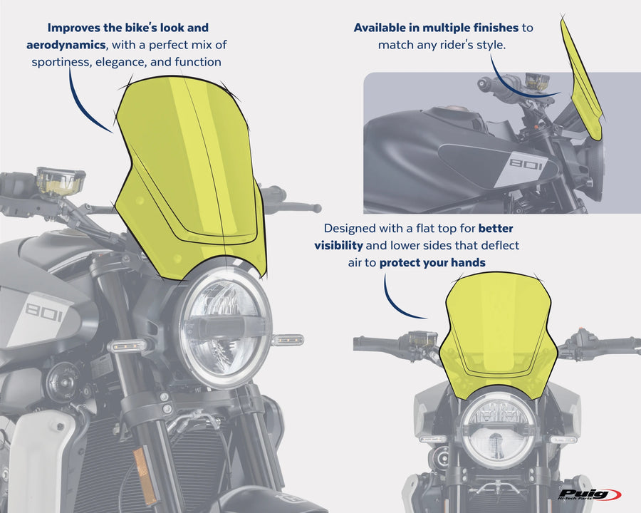 HUSQVARNA SVARTPILEN 801 [2025] – Deportiva de nueva generación – Transparente