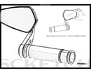 KTM 890 DUKE R [2025] - Espejo retrovisor Bond - Negro-9