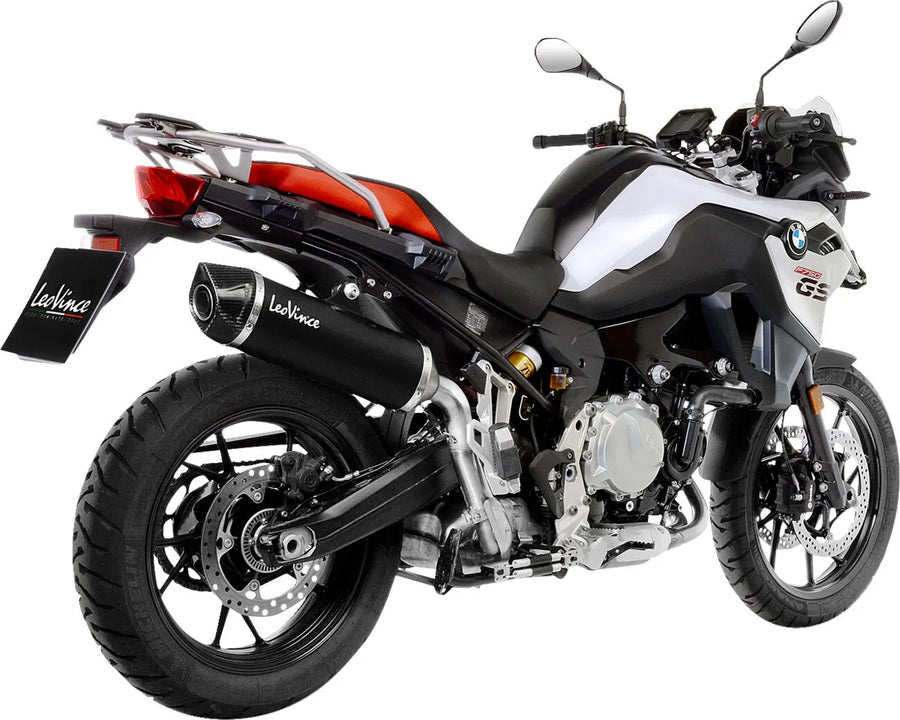 bmw f 850 gs [LEOVINCE] – Silenciador trasero Nero - acero inoxidable