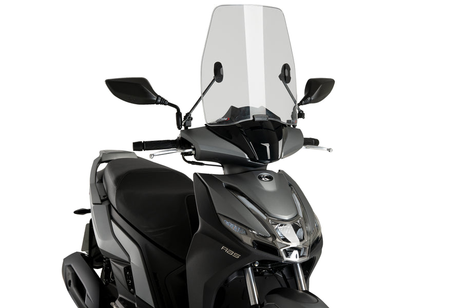 KYMCO AGILITY S 125I CBS E5 – Cúpula scooter urbano – transparente