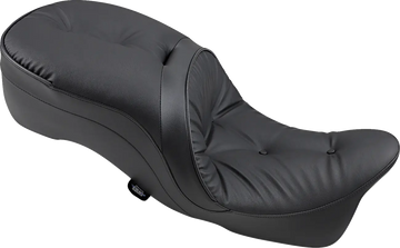 harley davidson touring [ESPECIALIDADES DE ARRASTRE] - Asiento de cuero para 2 personas, compatible con respaldo, touring