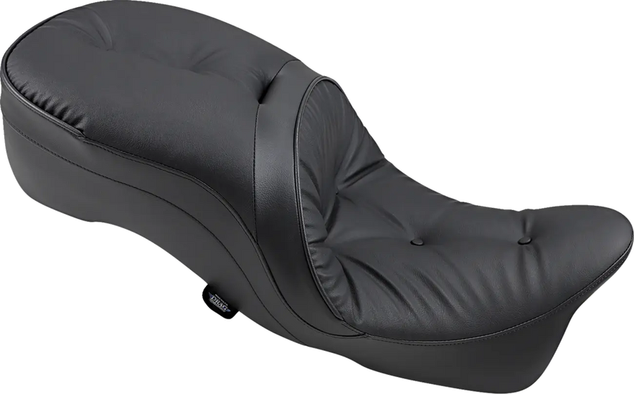 harley davidson touring [ESPECIALIDADES DE ARRASTRE] - Asiento de cuero para 2 personas, compatible con respaldo, touring