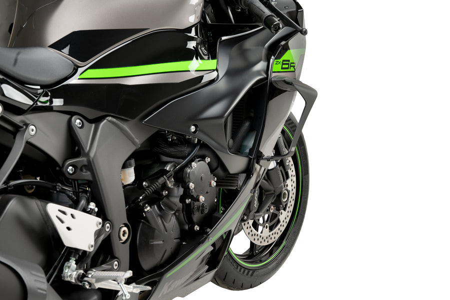 KAWASAKI ZX-6R NINJA [2025] - Alerón lateral de carrera - Negro