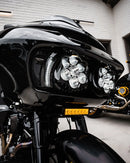 harley-davidson road glide st [DINÁMICA PERSONALIZADA] – Inserciones de ventilación Genesis® 4 Dynamic LED Road Glide®-4