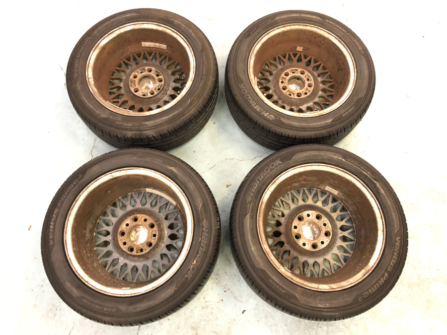BMW M 535i E28 [1986] - Rad Set BBS 7J16 y 8J16 Hartge
