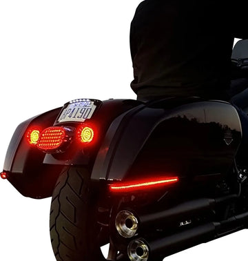 harley davidson fxlrst [DINÁMICA PERSONALIZADA] – Luces LED para alforjas - 0