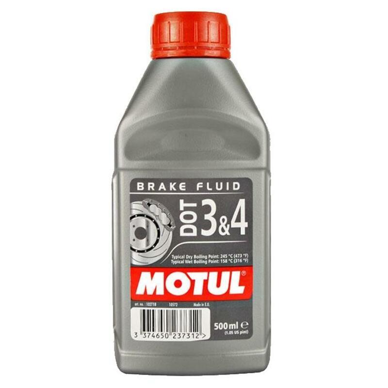 Dot 3 y 4 Fluid de frenos 500ml 12er Pack [Motul]