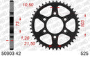Ducati Multistrada V4 S Grand Tour [2024] - Kettenkit 525 XHR4 - 16/42-124 - Standard Kettenrad Stahl