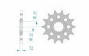 Suzuki GSX-S 1000 GX [2024-2026] - Kettenkit 520 XHR4 - 17/44-116 - Standard Kettenrad Alu