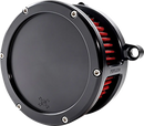 Harley-Davidson FLHLT 1923 Street Glide 3 117 [2026] - Kit filtro de aire BA - Superficie: Negro, Rojo - Imagen 1